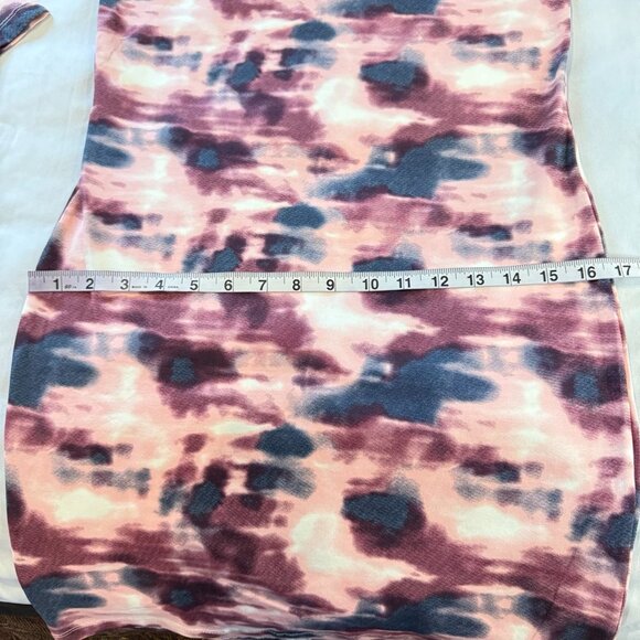 No Boundaries Women's Square Neckline Dress Mini Long Sleeve Size M - Picture 8 of 9